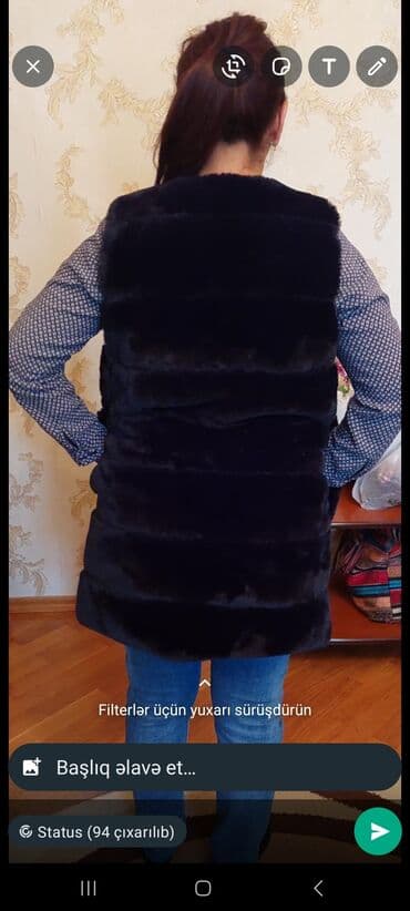 jletlər: Tezedi heç geynilmiyib rengi qara jletka.ünvan 20 yanvar — 2