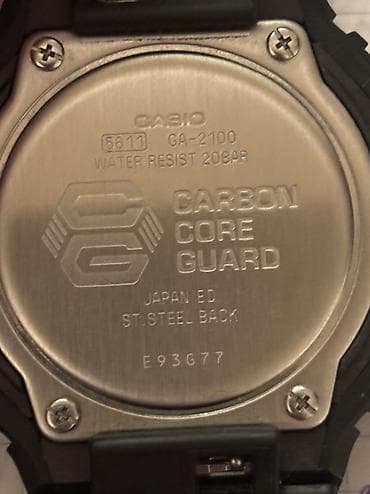 idman maykası: Yeni, Qol saatı, Casio, rəng - Qara — 2