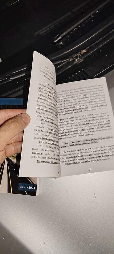 array informatika test toplusu pdf: Məhsul: Yol hərəkəti üzrə 2 kitablıq dəst Tərkib: - “Yol Hərəkəti — 2