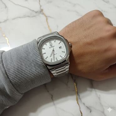 el fecr saat: Yeni, Qol saatı, rəng - Gümüşü — 3