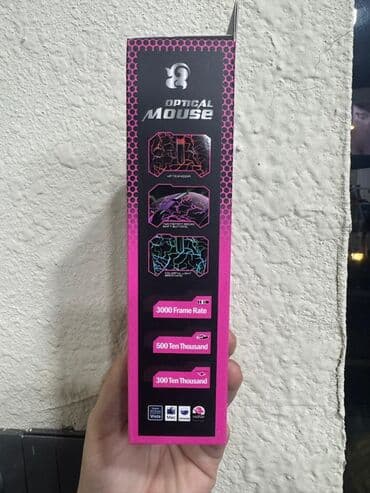 bluetooth mouse baku: Yenidir Optical Mouse A30 – oyun və gündəlik istifadə üçün LED işıqlı — 2