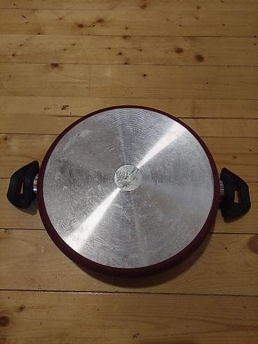 aluminum list: Tava, rəng - Qırmızı, Alüminium, 24 sm, Türkiyə — 3