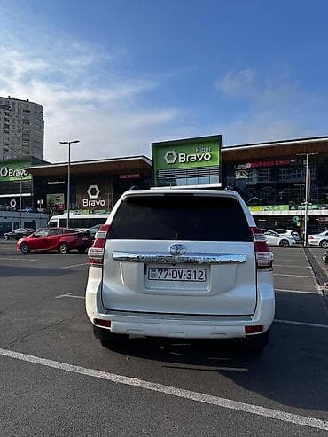 Avtomobil satışı: Toyota Land Cruiser Prado – ağ rəngli, tam ölçülü SUV. Bez kraska / — 3
