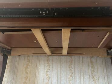 стол из массива дерева: Klassik masa, Taxta, Dördbucaq masa — 3