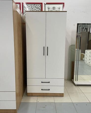 qapı modelleri: Yeni, Açılan, 2 qapılı Düz dolab, Qarderob, paltar dolabı, Azərbaycan — 3