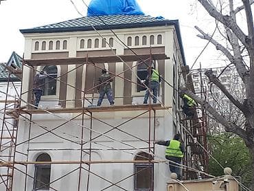 amk fasad: Fasad işləri – dekorativ suvaq və poliuretan/penoplast profilərin — 7