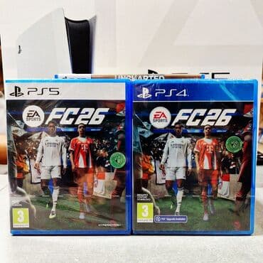 Disk-120azn 🇹🇷 Hesab-30azn PS4/PS5 FC26 oyunu olan SIFIR Türk