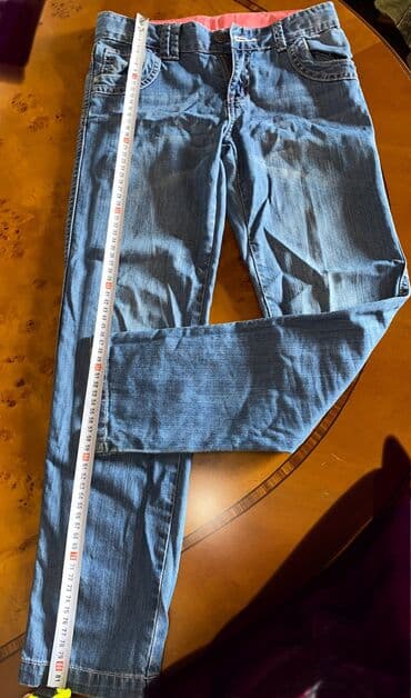 bermud uşaq şortları: Cins şalvar, Qız üçün, 9 - 10 yaş, Mothercare — 4