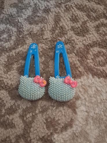 Digər: (Cütü 1 manat) Uşaq saç üçün bəzəkli qısqac və qısdırma spinkalar — 2