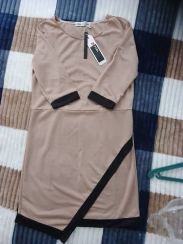 боорсоки на заказ бишкек: Повседневное платье, Миди, L — 1