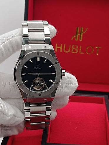 Saat dəstləri: Yeni, Qol saatı, Hublot, rəng - Qara — 3