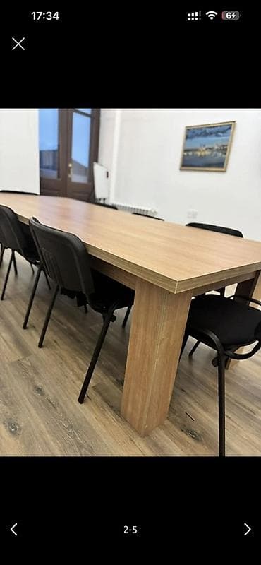 miska sekilleri: Endirim olunacaq real müşəriyə-Məhsul: Konfrans/Toplantı masası Masa — 3