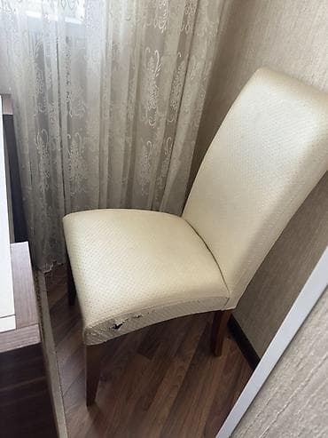 plasmas masalar: Qonaq otağı üçün, Açılmayan, Dördbucaq masa, 6 stul — 6