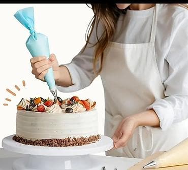 Tort və şiriniyyat qabı, rəng - Ağ lalafo.az -da Tort və şiriniyyat qabı, rəng - Ağ