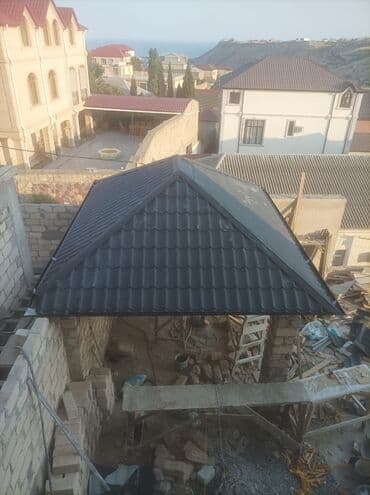 Другие стройуслуги: Bu, yaşayış binaları üçün nəzərdə tutulmuş dam örtüyü xidmətidir — 2