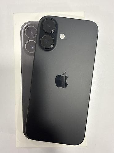 Техника и электроника: IPhone 16, 256 ГБ, Черный, Гарантия, Беспроводная зарядка, Face ID — 2