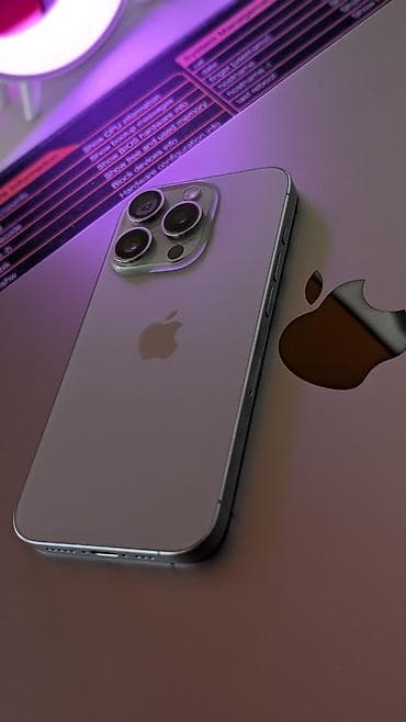 Mobil telefon və aksesuarlar: IPhone 15 Pro Max, 128 GB, Gümüşü, Face ID — 5