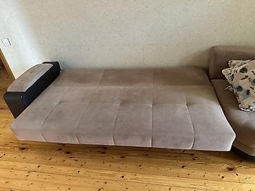 divan krovat: Künc divan, İşlənmiş, Açılan, Bazalı, Parça — 3