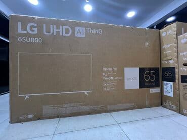 165 ekran: Yeni Televizor LG 65" 4K (3840x2160), Pulsuz çatdırılma — 2