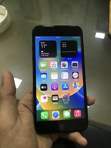 alfon 8 plus: IPhone 8 Plus, 256 GB, Jet Black, Simsiz şarj — 2