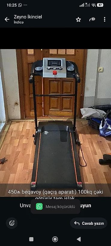 450₼ beqavoy (qaçış aparatı) 100kq çəki götürür tam işlək Unvan 28 — 1