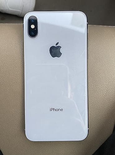 IPhone X, 64 GB, Ağ, Face ID