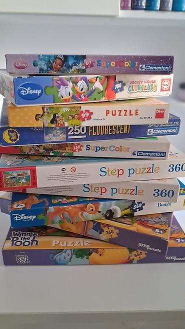 fiksiklər ilə pazllar: На продаже пазлы для детей 5-8 лет. Цена3-5 манат. А также магнитная — 1