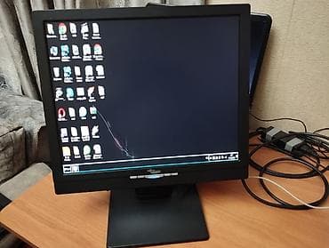 Fujitsu Siemens LCD monitor Model: L7ZA 17-düym ekrandır. Normal — 10
