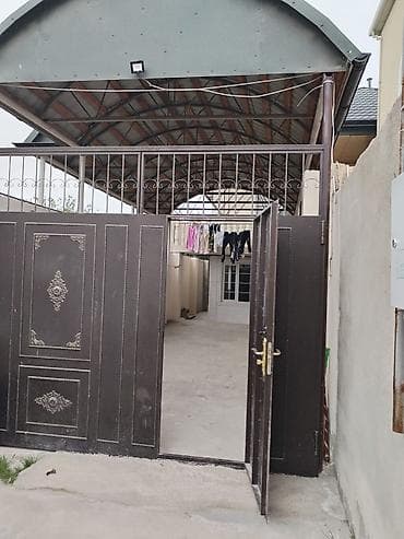 bina evleri baki: Həyət evi Corat 33 yolu (kamunal yiyəsine aitdi)– həyət qapılı, üstü — 1