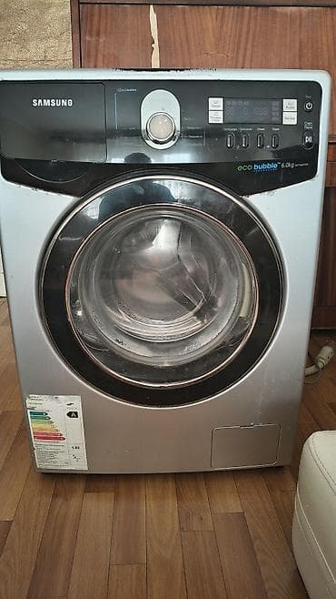elektrik qaz: Paltaryuyan maşın Samsung, 6 kq, Avtomat, Qurutmasız — 8