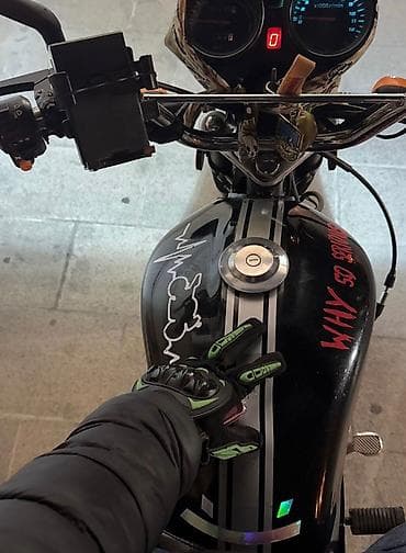 sukutur: Moped/motosiklet - Rəng: qara -İli:2022 -Model: Tufan Gm50 - Mühərrik — 7