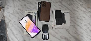 Видеоигры и приставки: 3 u bir yerde satiramSamsung Galaxy A53 5G + Nokia 106 və Noia 3310 — 1