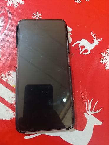 samsung telvizor: Samsung Galaxy A80, 128 GB, rəng - Qara, Barmaq izi — 4