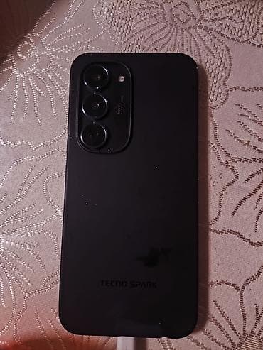 plesteysn 2: Tecno Spark, 256 GB, rəng - Qara, Zəmanət — 9