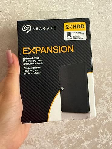 Seagate Expansion 2TB Xarici Sərt Disk (HDD) - Tutum: 2 TB - Model — 1