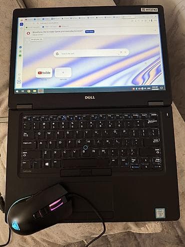 latitude: Dell noutbuk + RGB naqilli oyun siçanı Qeyd : Məhsul say olaraq — 10