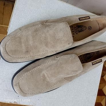 Мокасины и лоферы: Размер: 42, цвет - Бежевый, Новый — 1