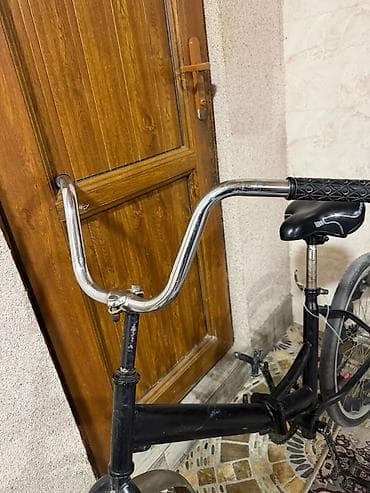 24 desna: Şəhər tipli uşaq/yeniyetmə velosipedi - Rəng: qara - Çərçivə: polad — 3