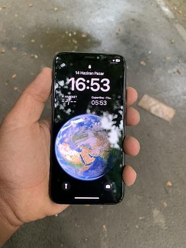 iphone 8 barter var: IPhone X, 64 GB, Qara, Face ID — 2