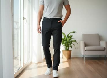 bos cins salvar modelleri: Klassik Şalvar, XS, rəng - Qara — 1