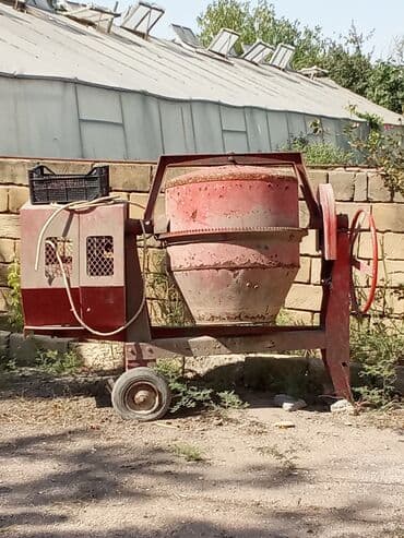 решотка: Betonqarışdıran (beton mikseri) - Elektriklə işləyən, çevirmə — 1