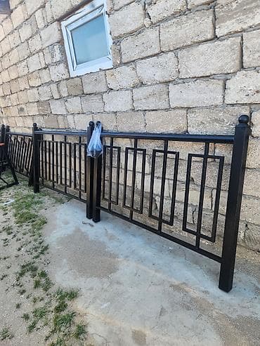 mebel boya: Balkon məhəccəri, Dəmir — 1