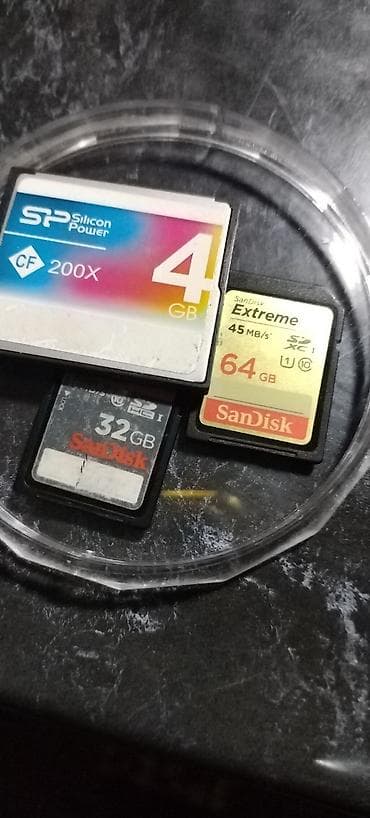 Карты памяти 16/32/64 gb. 25 /30/40 man — 1