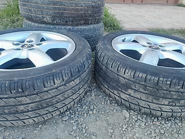 mersedes disklər: Ideal vezyetde qiriq cat yoxdu Hyundai orijinal yüngül lehimli disklər — 1