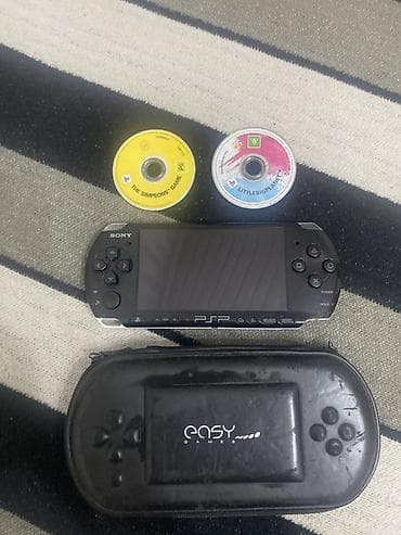 psp 2000: Ekranı təmizdir, cızıq yoxdur. Batareyası və adapteri olmadığı üçün — 6