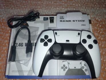 ps5 çanta: PlayStation 5 Modelində Game Stick Pro 4K İçində 20000+ Oyun var — 7