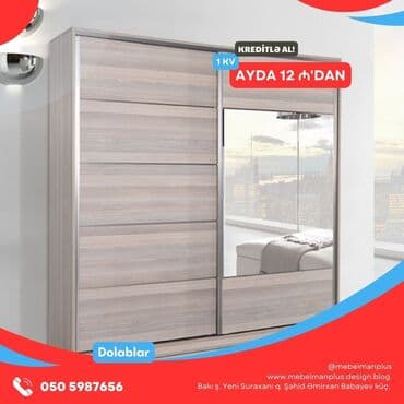 metbex şkafı: Modern dolablar KREDİTLƏ Dolabları indi kreditlə əldə, edə — 25