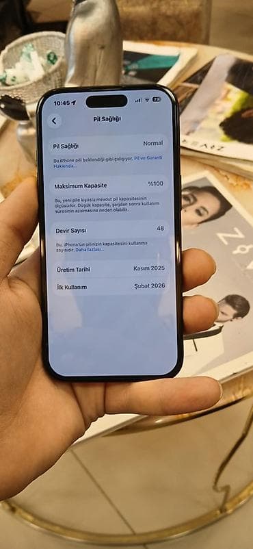 IPhone 15, 128 GB, Qara, Kredit, Face ID