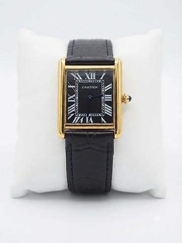 dini saat: Cartier Tank saat - Model: Cartier Tank, düzbucaqlı korpus - Korpus — 2