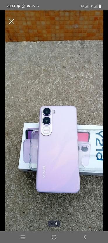 Vivo Y21, 256 GB, rəng - Çəhrayı, Barmaq izi, Face ID